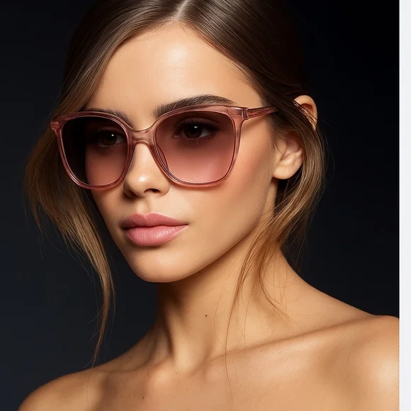 Michael Kors Women's Sunglasses gradient MK2137U 317513 57 Anaheim Tan Blush - Picture 2 of 14